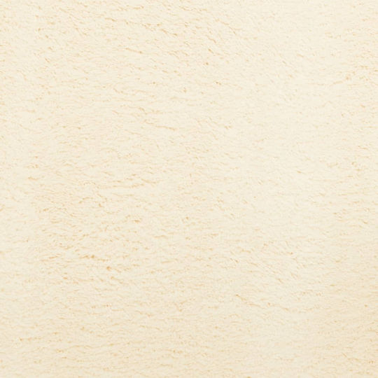 vidaXL Huarte Rutschfest Teppich Rechteckig Synthetisch,Polyester/Cotton/Leather Beige