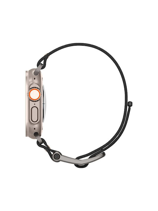 Spigen DuraPro Flex Ultra Λουράκι Σιλικόνης Μαύρο (Apple Watch Series 42/44/45/49mm (Apple))