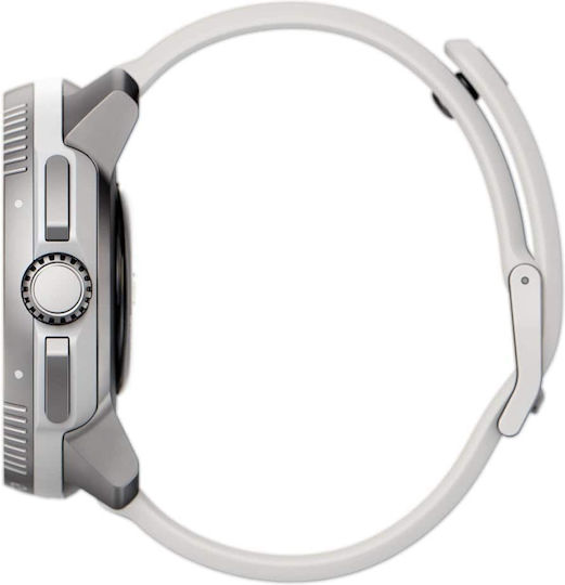 Suunto Race Stainless Steel 49mm Waterproof Smartwatch with Heart Rate Monitor (Birch)