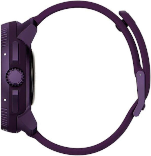 Suunto Race Titanium 49mm Waterproof Smartwatch with SIM and Heart Rate Monitor (Amethyst)