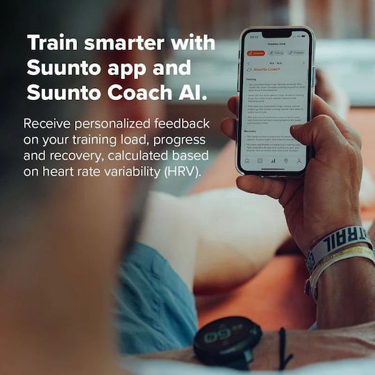 Suunto Race Titanium 49mm Waterproof Smartwatch with SIM and Heart Rate Monitor (Amethyst)