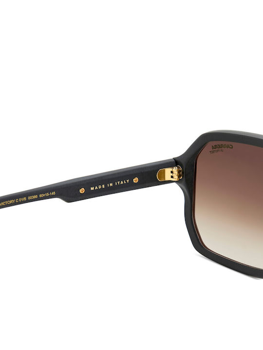 Carrera Unisex Γυαλιά Ηλίου με Μαύρο Κοκκάλινο Σκελετό και Γκρι Φακό VICTORY C 01/S 003/86