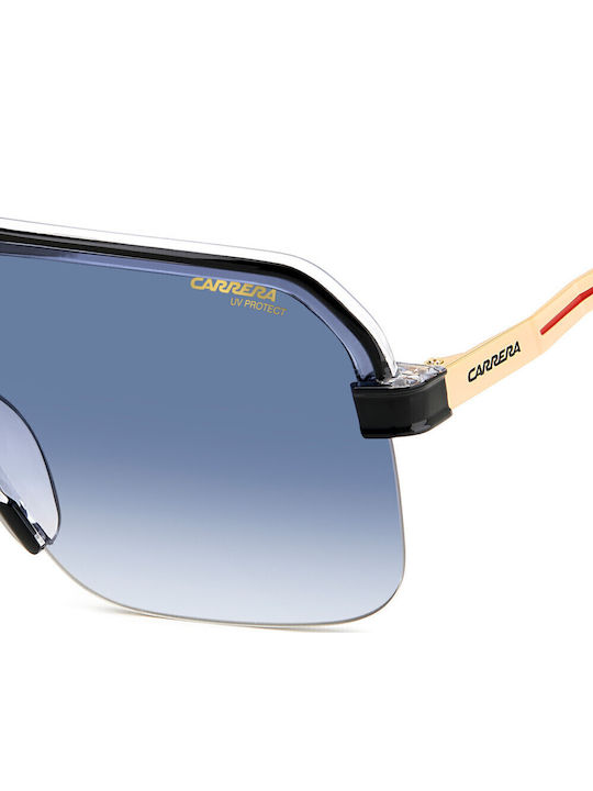Carrera Ochelari De Soare Pentru Bărbați Cu Ramă Metalică Auriu Și Lentile Gri Degrade