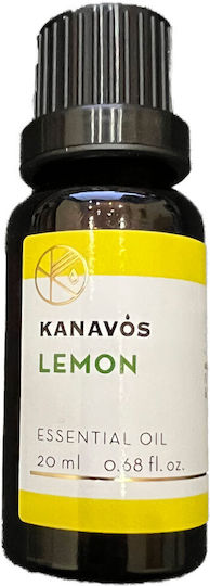 Kanavos Organic Essential Oil Lemon 20ml
