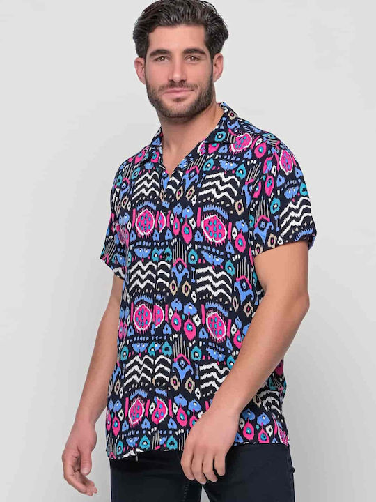 Camp Costa Men's Shirt Short Sleeve Floral Multicolour