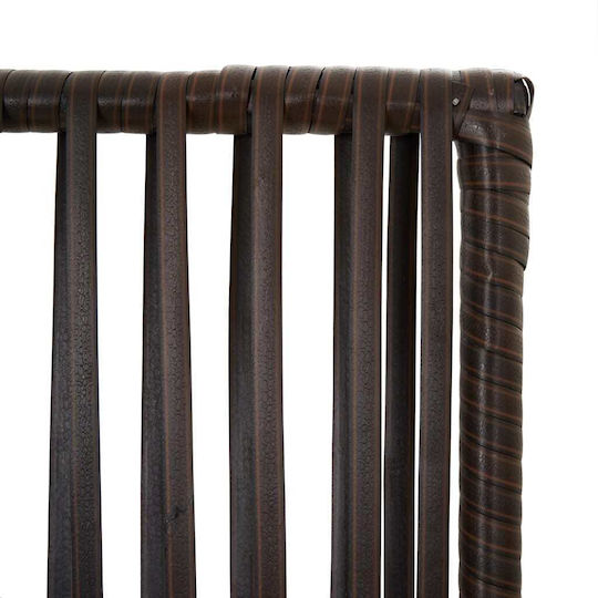 vidaXL Dekorativer Raumteiler aus Rattan mit 3 Paneelen 147x180cm