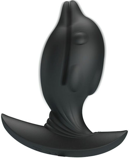 Pretty Love Inflatable Πρωκτική Σφήνα με Δόνηση Μαύρη