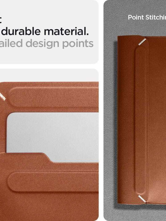 Spigen Valentinus Tasche Fall für Laptop 15" in Braun Farbe