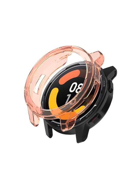 Silikonhülle in Transparent Farbe für Xiaomi Watch S1 Active, Uhr Farbe 2