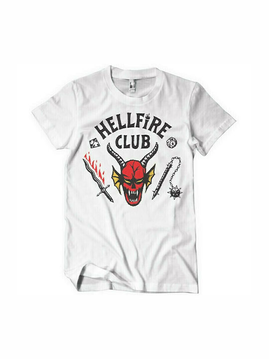 T-shirt Hellfire Club σε Λευκό χρώμα