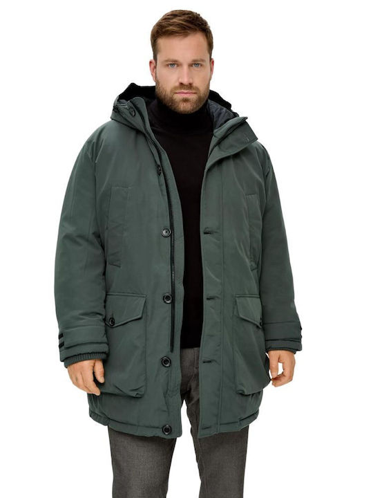 Winter Jacket Parka Khaki