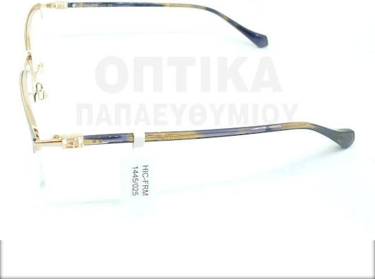Ana Hickmann Дамски Металик Рамки За Очилa Златист AH1445 09A