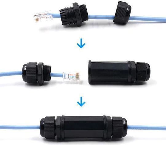 NG Stecker RJ-45 weiblich Schwarz (NG-RJ45-CONNECTOR)