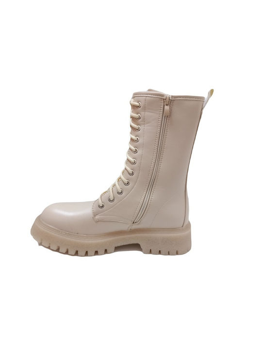 Alta Moda Women's Ankle Boots Beige