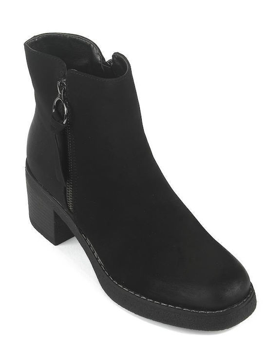 Fshoes Women's Ankle Boots Black