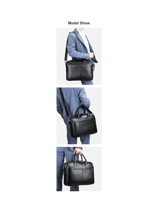 Lacoste Leder Herren Geldbörse Schwarz