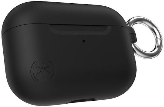 Speck Case Silicone with Hook in Black color for Apple AirPods Pro