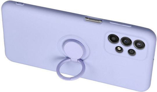 Umschlag Rückseite Silikon Flieder (Samsung)