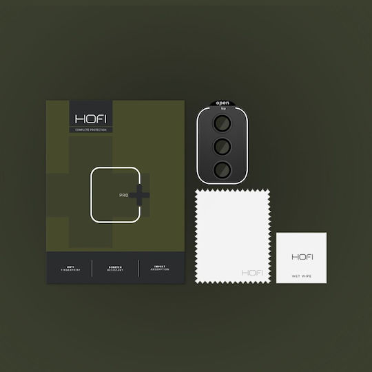 Hofi Camring Pro+ Camera Protection Tempered Glass Black for the Galaxy A55 5G