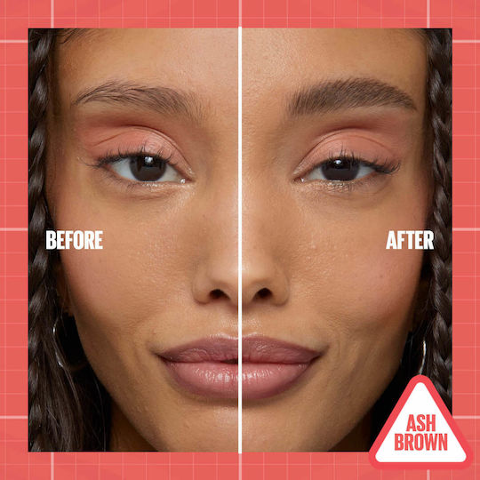 Maybelline Build-a-brow 2 Easy Steps Eyebrow Pencil Ash Brown
