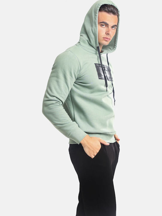 Sweatshirt with Hood Mint