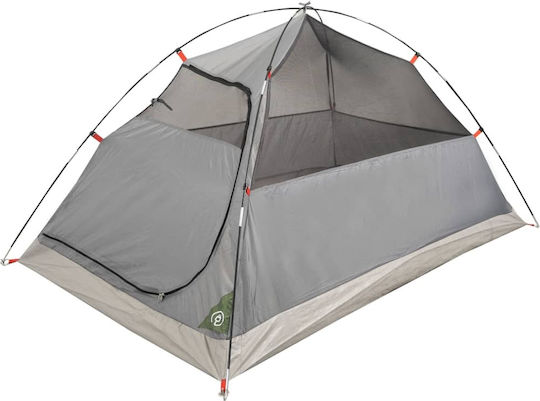 vidaXL Καλοκαιρινή Σκηνή Camping Πράσινη με Διπλό Πανί για 2 Άτομα 214x130x107εκ.