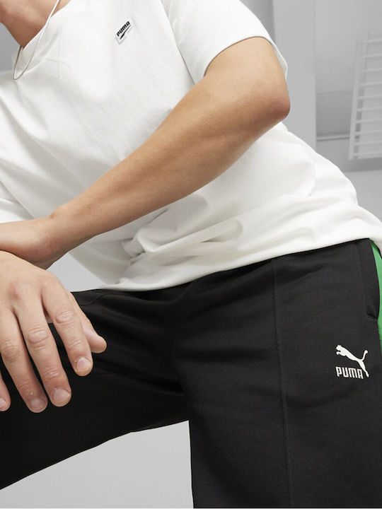 T7 For The Fanbase Sweatpants with Elastic Puma Black