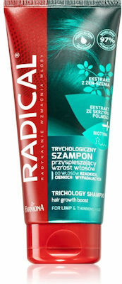 Farmona Radical Trichology Shampoos Wiederaufbau/Ernährung für Beschädigt Haare 1x200ml