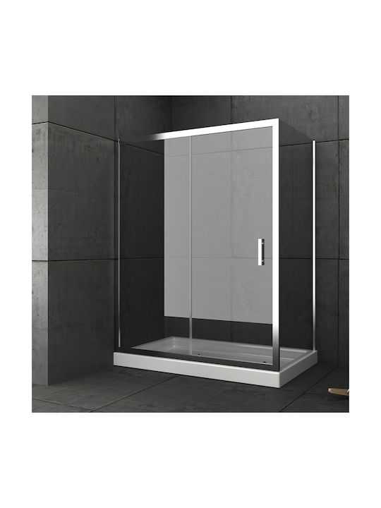 Orabella Energy Easy Fix 30247 Cabin for Shower with Sliding Door 100x70x190cm Clear Glass