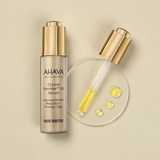 Ahava Dead Sea Crystal Osmoter X6 Facial Ενυδατικό & Αντιγηραντικό Serum Προσώπου για Σύσφιξη & Αναζωογόνηση 30ml