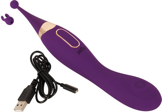 Javida Doppelter Vibrator 23cm Lila