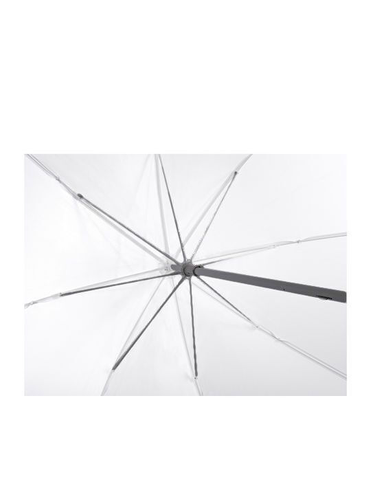 Windproof Automatic Umbrella Compact White