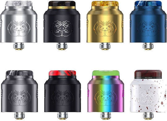 Hellvape Dead 2 Атомайзер за Електронни Цигари RDA 24мм Rainbow AT-2479-RAINBOW