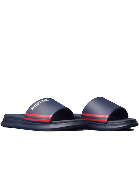 Tommy Hilfiger Pool Ανδρικά Slides Μπλε