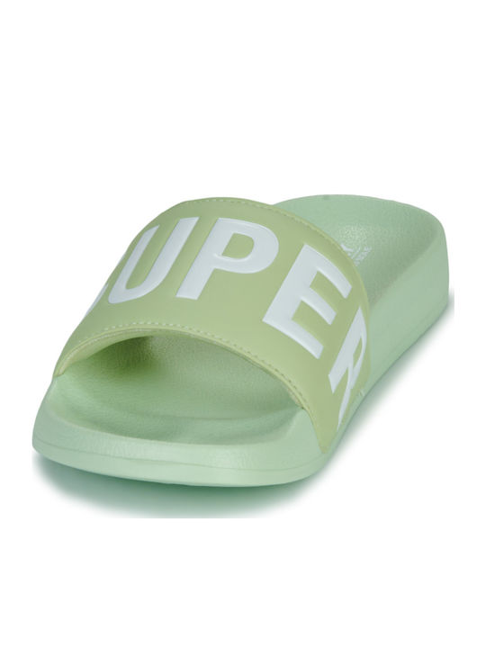 Women's Slides Green