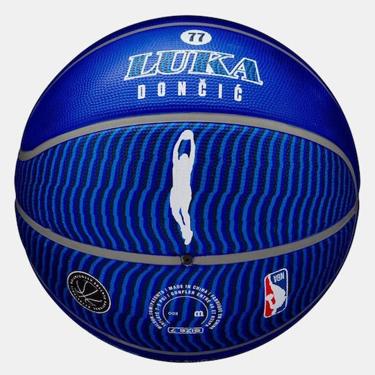 Wilson NBA Player Icon Luka Doncic Баскетболна топка На открито
