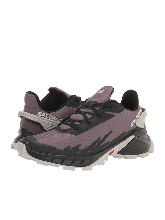 Salomon Alphacross 4 Sport Shoes Running Purple