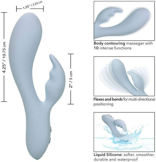 Calexotics Contour Kali Διπλός Δονητής Μπλε