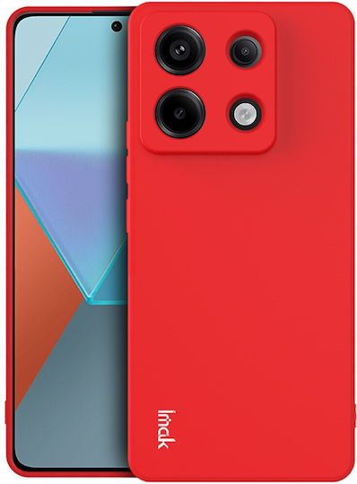 Imak Uc-4 Series Soft Ultra Slim Back Cover Silicon Roșu (Redmi Note 13 Pro 5G / Poco X6)