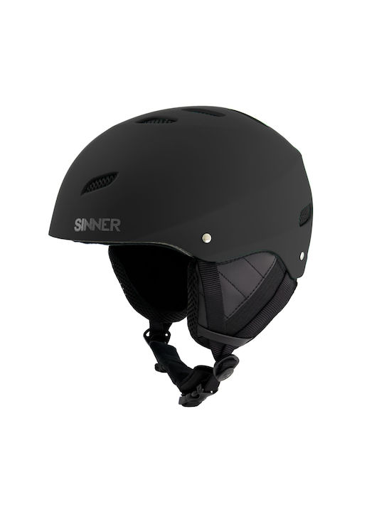 Sinner Bingham Helmet for Ski & Snowboard Black