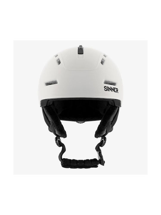 Sinner Silverton Men's Helmet for Ski & Snowboard White