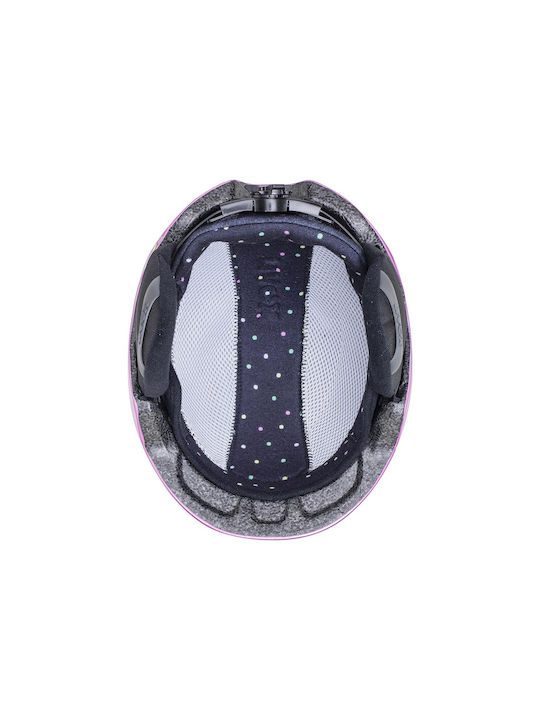 Uvex Heyya Ski & Snowboard Helm Pink Confetti