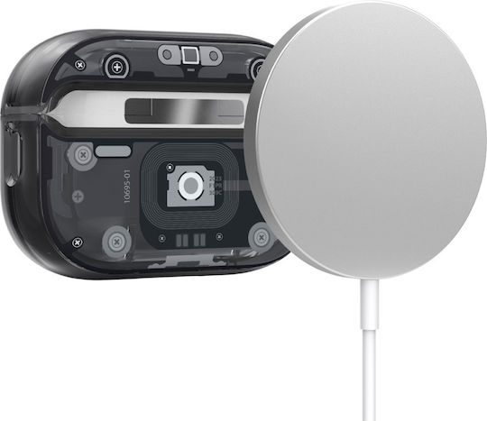 Spigen Ultra Hybrid Θήκη Σιλικόνης με Γάντζο σε Μαύρο χρώμα για Apple AirPods Pro 2