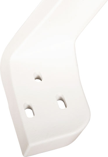 HomeMarkt Arm for Office Chair Polypropylene 2 Pieces White