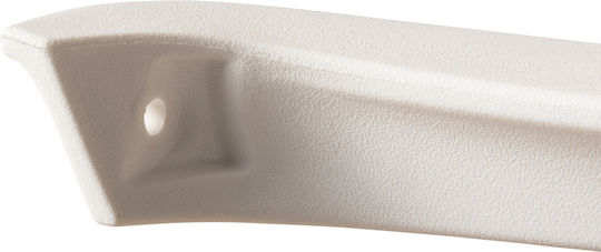 HomeMarkt Arm for Office Chair Polypropylene 2 Pieces White