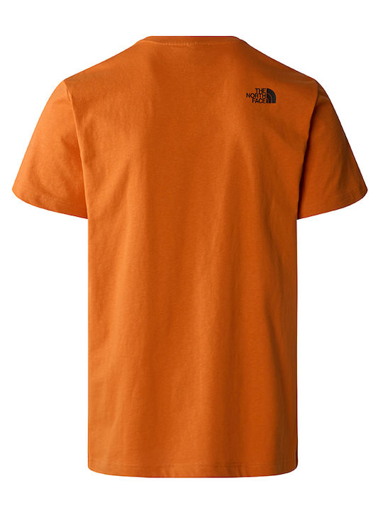 Never Stop Exploring T-shirt Orange
