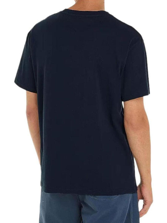 Tommy Hilfiger Men's Short Sleeve Blouse BLUE