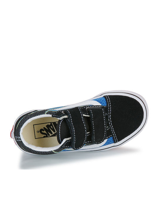 Old Skool Old Skool V Kids Sneakers with Scratch Black