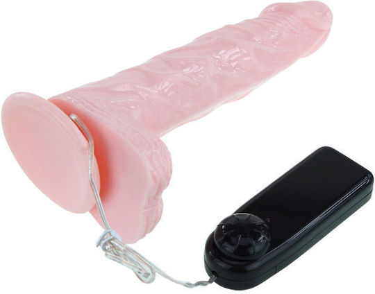 Baile Super Rota Realistic Vibrator 20.5cm Flesh