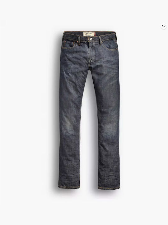 527 Slim BootCut Men's Jeans Pants with Slim Straight Fit Blue